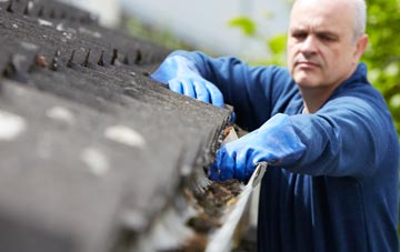cleaning and inspecting Bucklebury Alley roofs